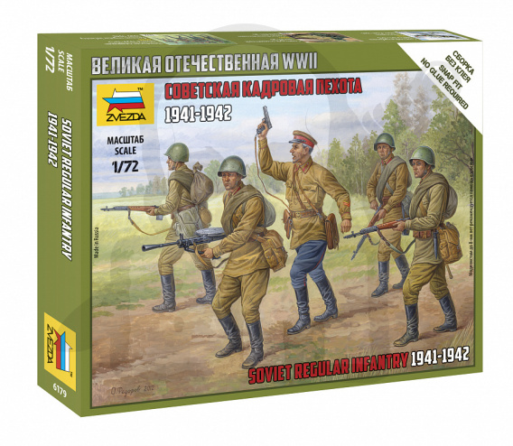 Infantaria regular Soviética Zvezda 6179